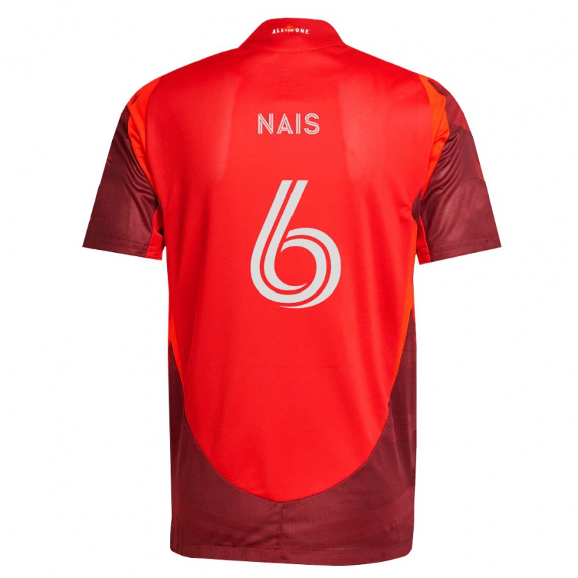Danxen Barn Joshua Nais #6 Vinröd Röd Hemmatröja Matchtröjor 2026/27 Tröjor T-Tröja