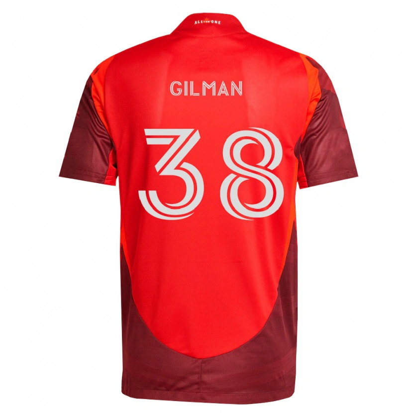 Danxen Barn Jackson Gilman #38 Vinröd Röd Hemmatröja Matchtröjor 2026/27 Tröjor T-Tröja