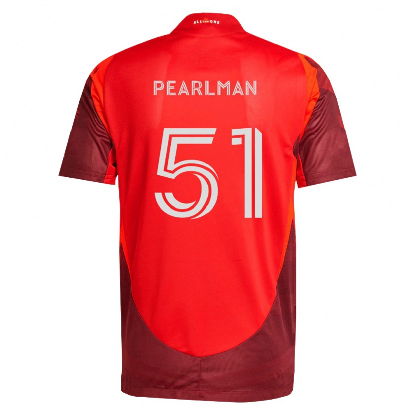 Danxen Barn Adam Pearlman #51 Vinröd Röd Hemmatröja Matchtröjor 2026/27 Tröjor T-Tröja