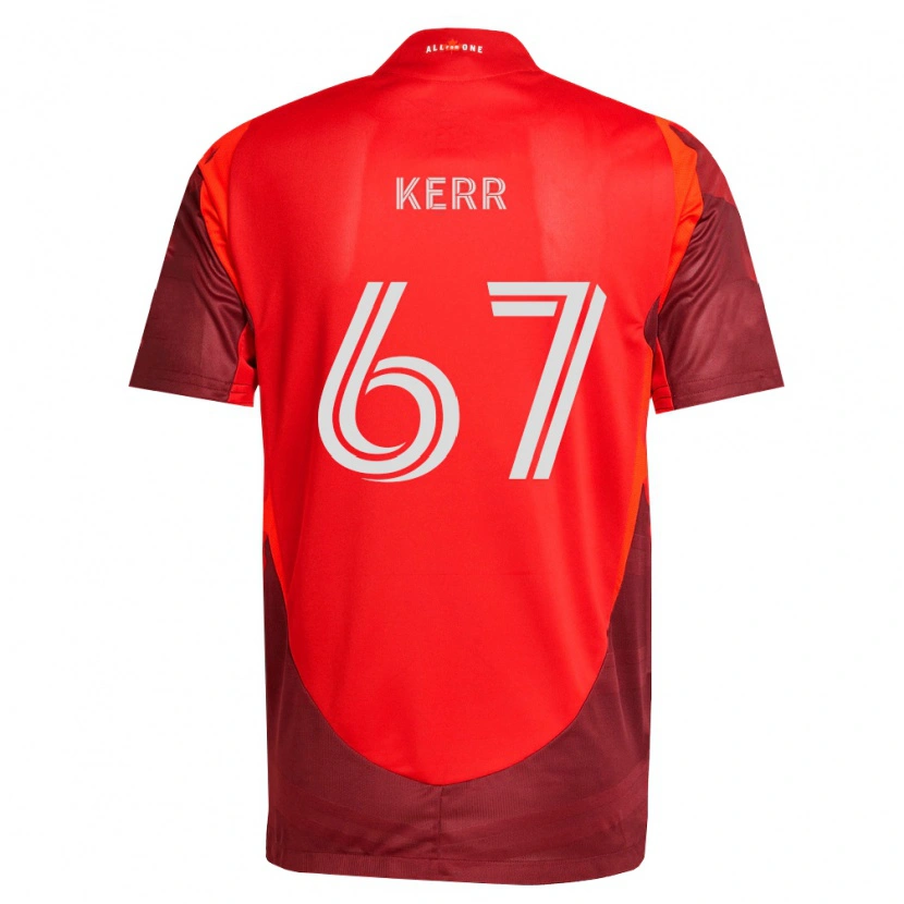 Danxen Barn Kervon Kerr #67 Vinröd Röd Hemmatröja Matchtröjor 2026/27 Tröjor T-Tröja