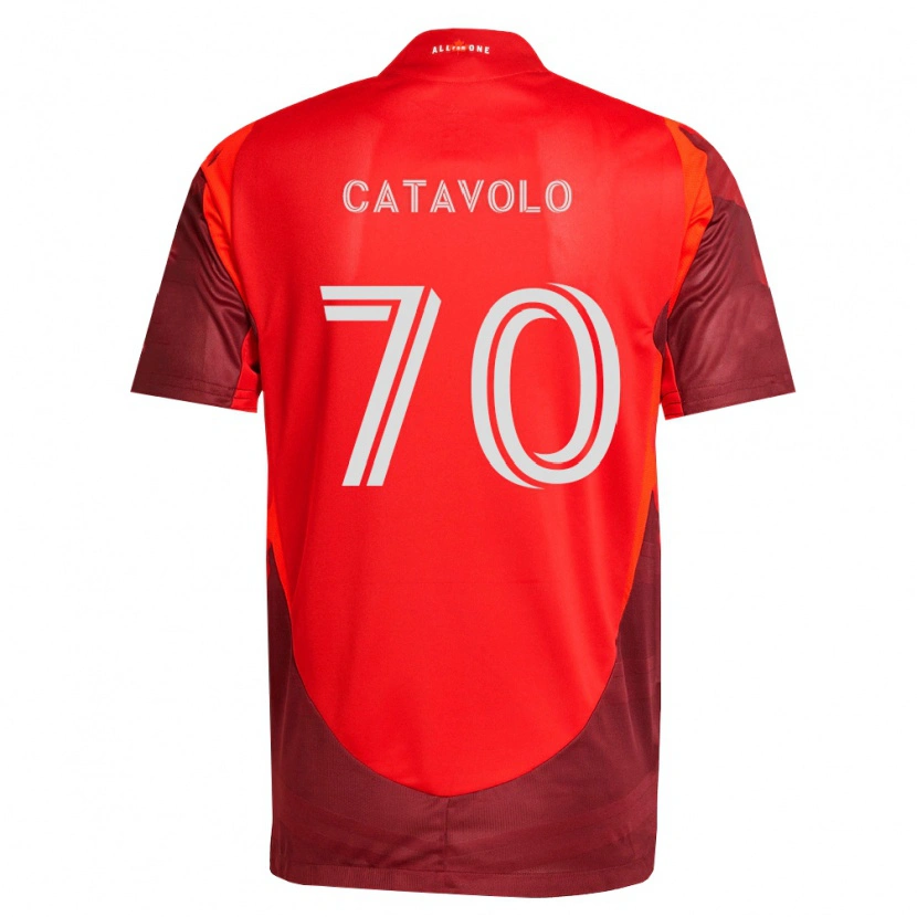 Danxen Barn Matthew Catavolo #70 Vinröd Röd Hemmatröja Matchtröjor 2026/27 Tröjor T-Tröja