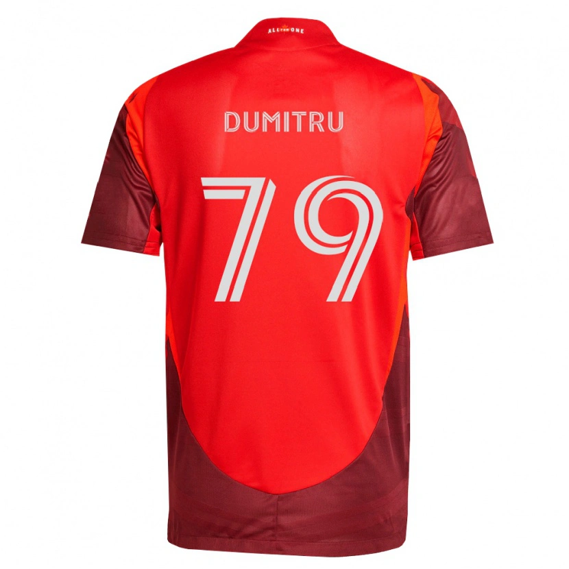 Danxen Barn Andrei Dumitru #79 Vinröd Röd Hemmatröja Matchtröjor 2026/27 Tröjor T-Tröja