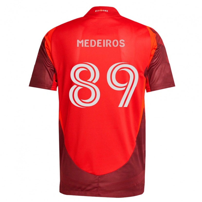 Danxen Barn Matthew Medeiros #89 Vinröd Röd Hemmatröja Matchtröjor 2026/27 Tröjor T-Tröja