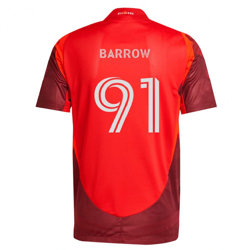 Danxen Barn Dékwon Barrow #91 Vinröd Röd Hemmatröja Matchtröjor 2026/27 Tröjor T-Tröja