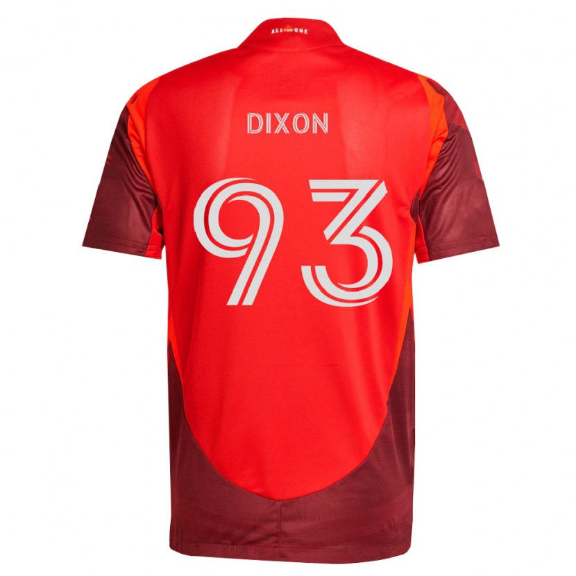 Danxen Barn Damar Dixon #93 Vinröd Röd Hemmatröja Matchtröjor 2026/27 Tröjor T-Tröja