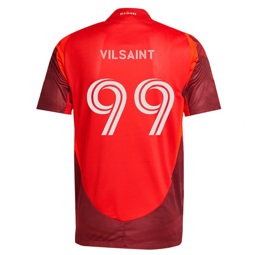 Danxen Barn Jules-Anthony Vilsaint #99 Vinröd Röd Hemmatröja Matchtröjor 2026/27 Tröjor T-Tröja