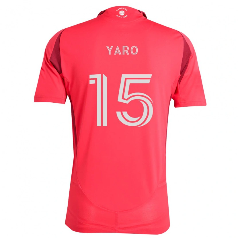 Danxen Barn Joshua Yaro #15 Magenta Vit Hemmatröja Matchtröjor 2026/27 Tröjor T-Tröja