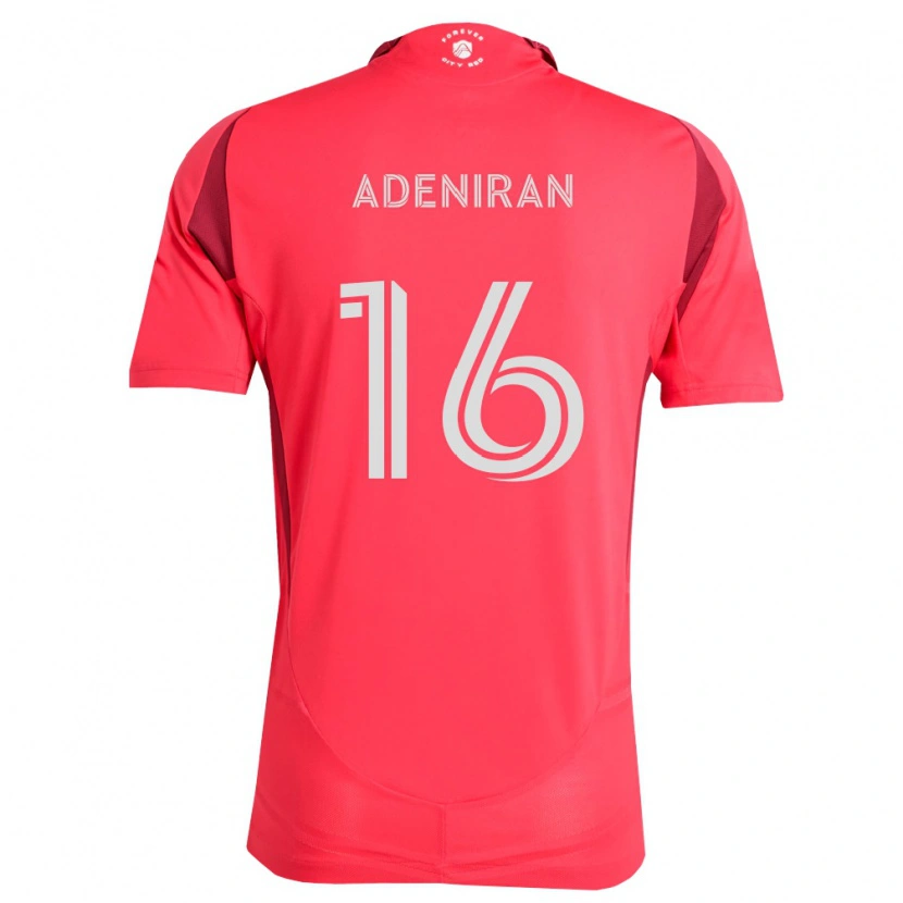 Danxen Barn Samuel Adeniran #16 Magenta Vit Hemmatröja Matchtröjor 2026/27 Tröjor T-Tröja