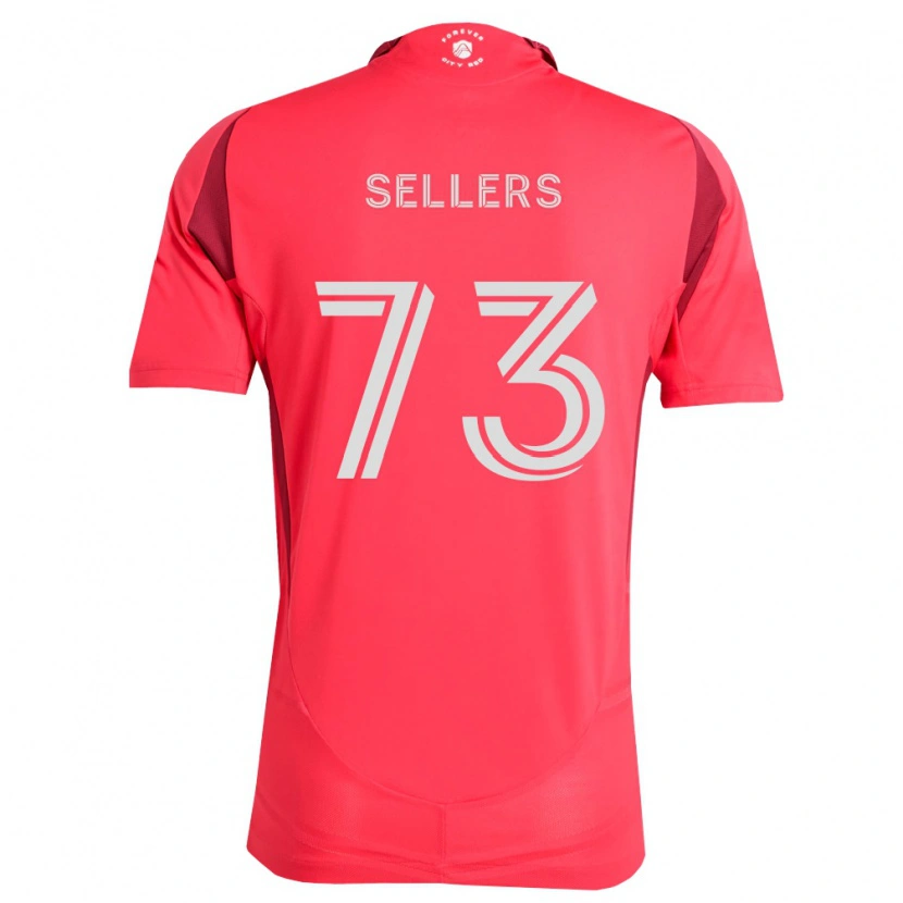 Danxen Barn Braydon Sellers #73 Magenta Vit Hemmatröja Matchtröjor 2026/27 Tröjor T-Tröja