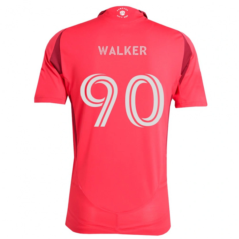 Danxen Barn Eric Walker #90 Magenta Vit Hemmatröja Matchtröjor 2026/27 Tröjor T-Tröja