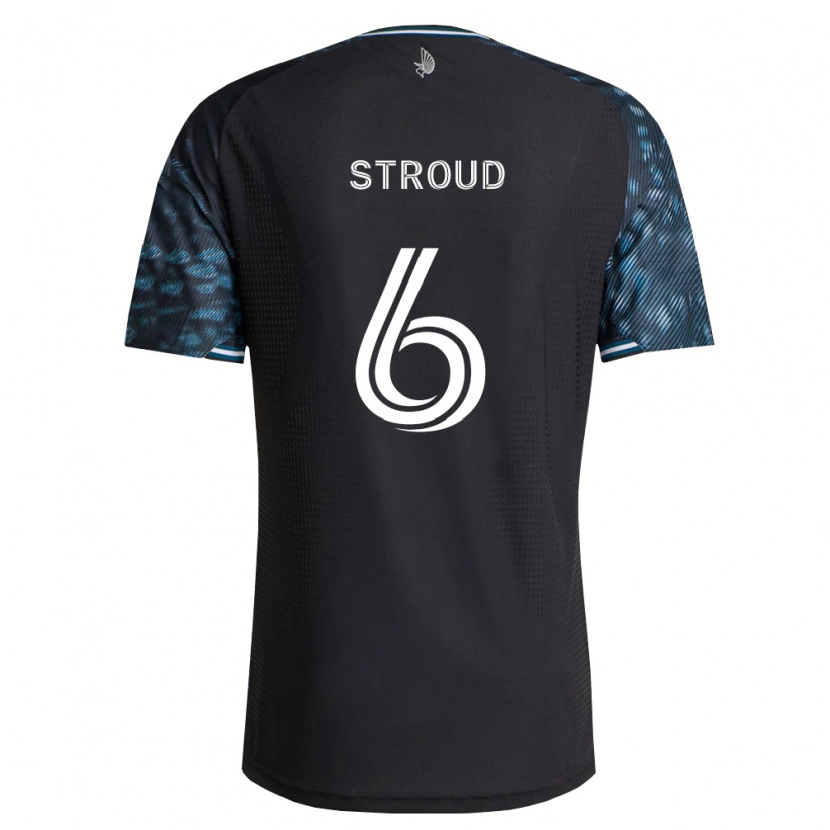 Danxen Barn Peter Stroud #6 Svart Vit Hemmatröja Matchtröjor 2026/27 Tröjor T-Tröja