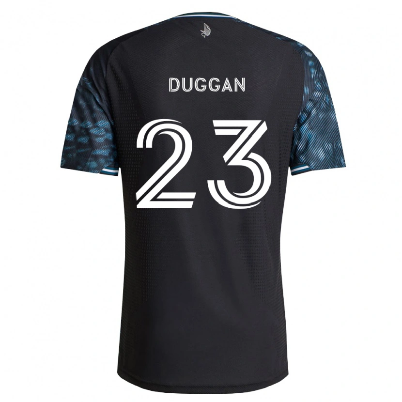 Danxen Barn Morris Duggan #23 Svart Vit Hemmatröja Matchtröjor 2026/27 Tröjor T-Tröja