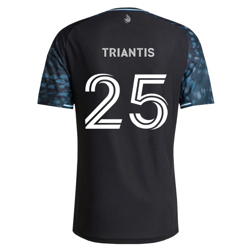 Danxen Barn Nectarios Triantis #25 Svart Vit Hemmatröja Matchtröjor 2026/27 Tröjor T-Tröja