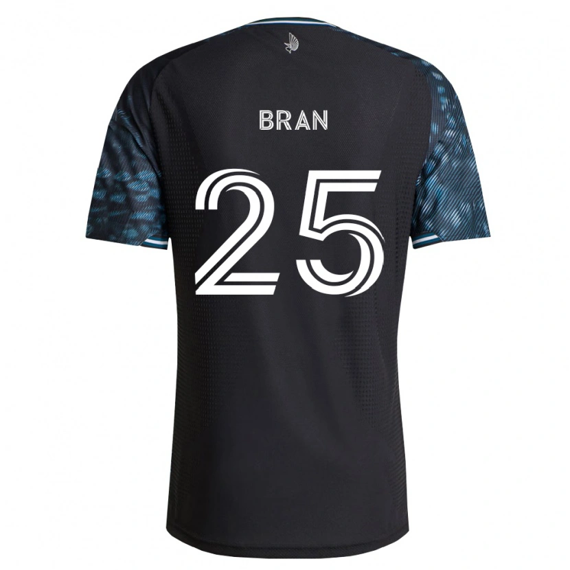 Danxen Barn Alejandro Bran #25 Svart Vit Hemmatröja Matchtröjor 2026/27 Tröjor T-Tröja