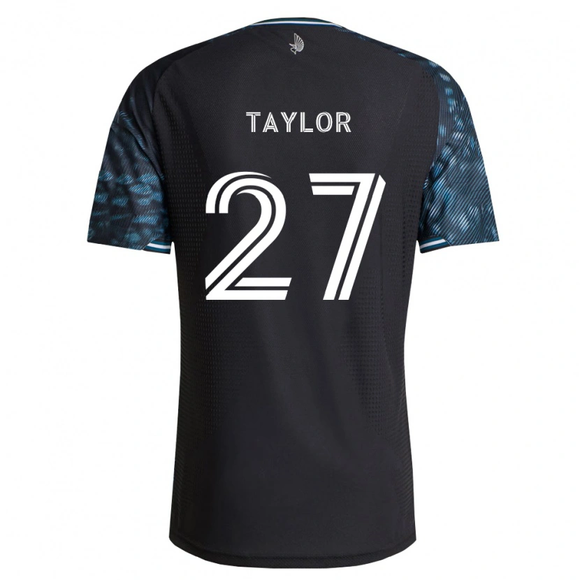 Danxen Barn D.j. Taylor #27 Svart Vit Hemmatröja Matchtröjor 2026/27 Tröjor T-Tröja