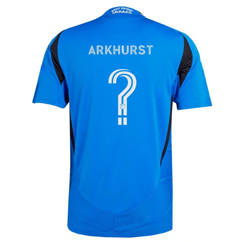 Danxen Barn Leon Arkhurst #0 Blå Vit Svart Hemmatröja Matchtröjor 2026/27 Tröjor T-Tröja