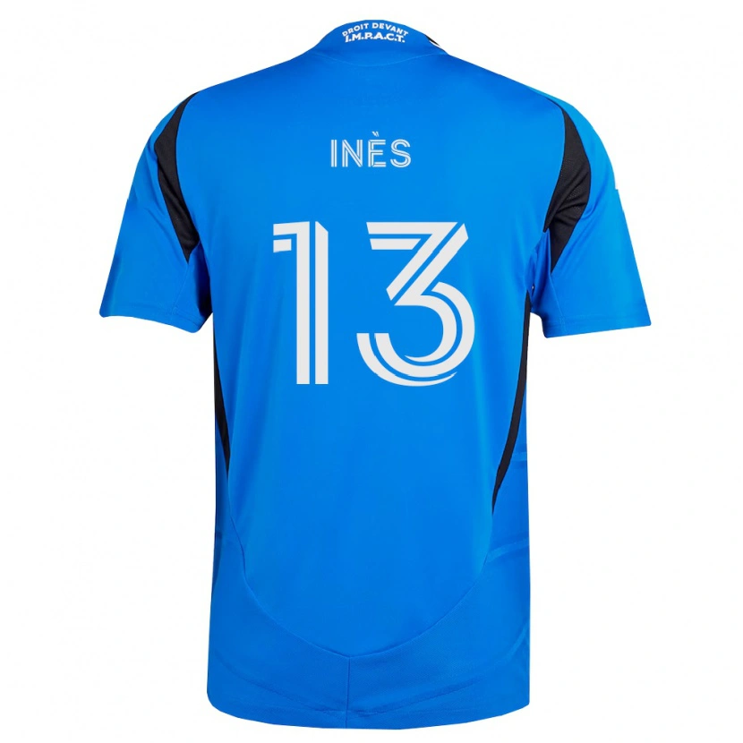 Danxen Barn Nourani Inès #13 Blå Vit Svart Hemmatröja Matchtröjor 2026/27 Tröjor T-Tröja