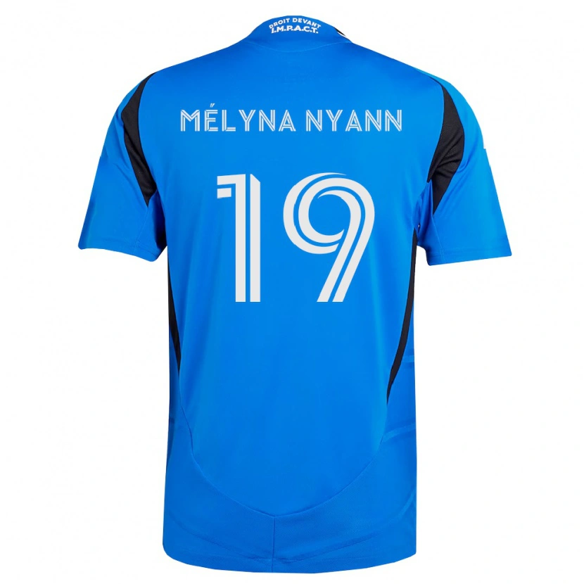 Danxen Barn Alexis Mélyna Nyann #19 Blå Vit Svart Hemmatröja Matchtröjor 2026/27 Tröjor T-Tröja