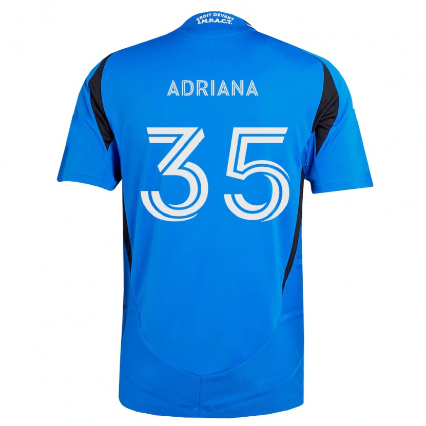 Danxen Barn Teoli Adriana #35 Blå Vit Svart Hemmatröja Matchtröjor 2026/27 Tröjor T-Tröja