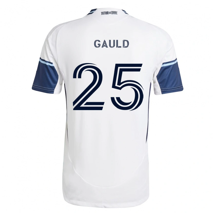 Danxen Barn Ryan Gauld #25 Vit Kungligt Blå Hemmatröja Matchtröjor 2026/27 Tröjor T-Tröja