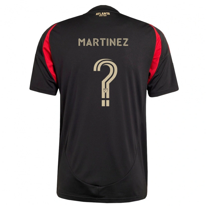 Danxen Barn Kai Martinez #0 Svart Röd Hemmatröja Matchtröjor 2026/27 Tröjor T-Tröja