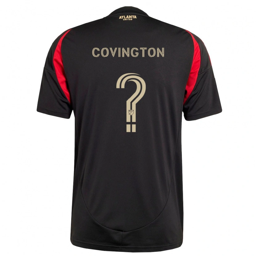 Danxen Barn Ivory Covington #0 Svart Röd Hemmatröja Matchtröjor 2026/27 Tröjor T-Tröja