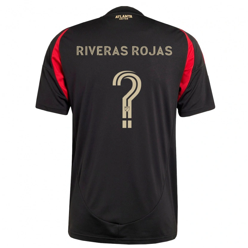 Danxen Barn Gonzalo Riveras Rojas #0 Svart Röd Hemmatröja Matchtröjor 2026/27 Tröjor T-Tröja