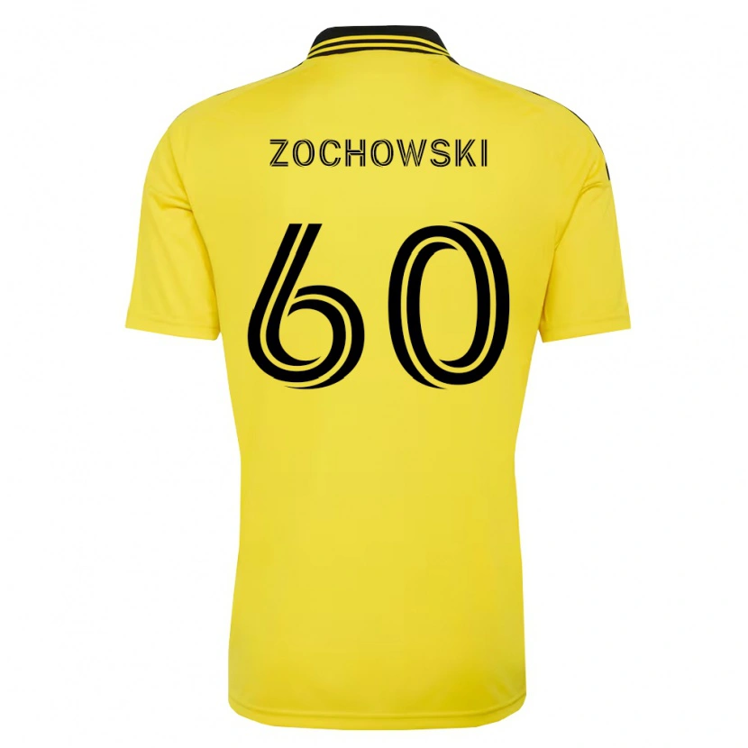 Danxen Barn Alex Zochowski #60 Gul Svart Hemmatröja Matchtröjor 2026/27 Tröjor T-Tröja