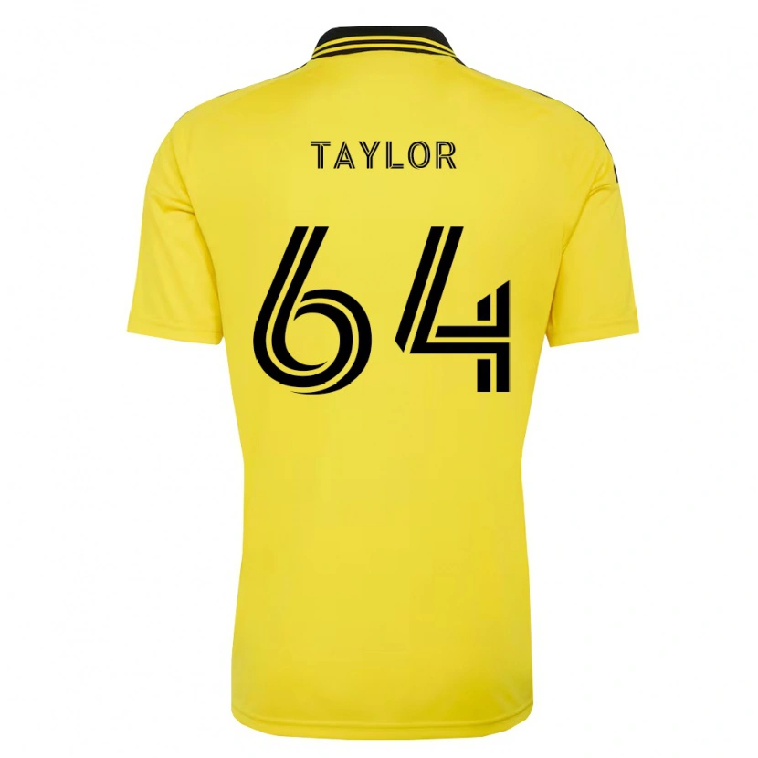 Danxen Barn Oneal Taylor #64 Gul Svart Hemmatröja Matchtröjor 2026/27 Tröjor T-Tröja