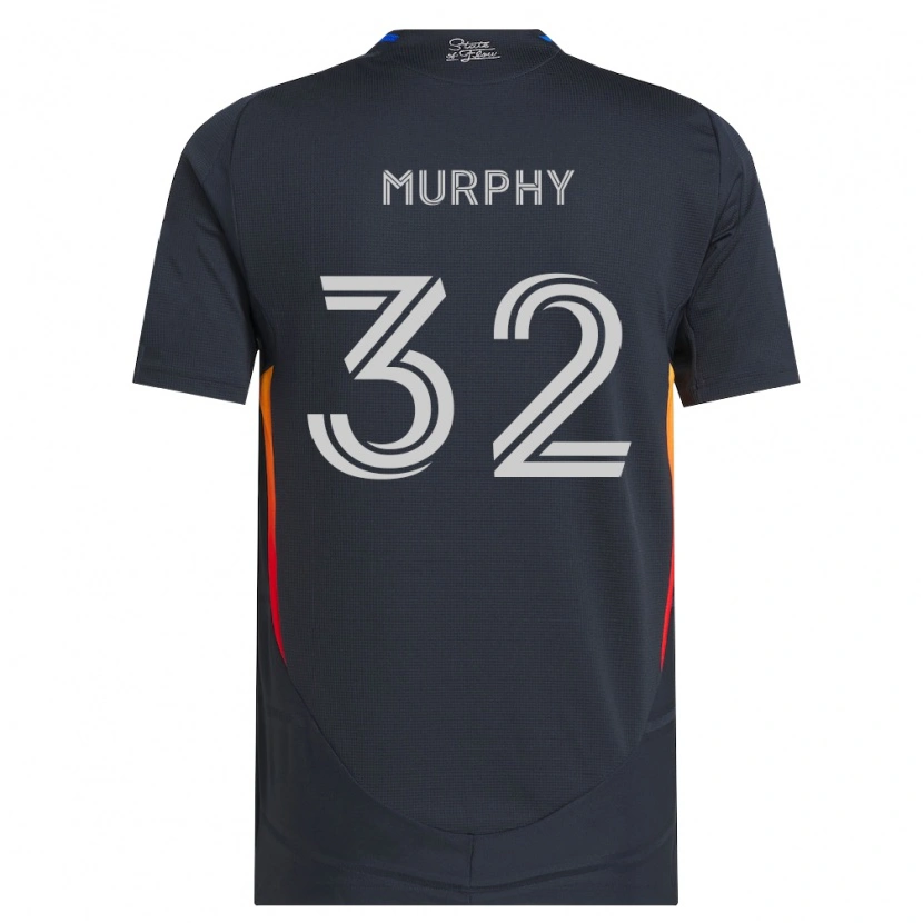 Danxen Barn Ian Murphy #32 Mörkgrå Röd Hemmatröja Matchtröjor 2026/27 Tröjor T-Tröja
