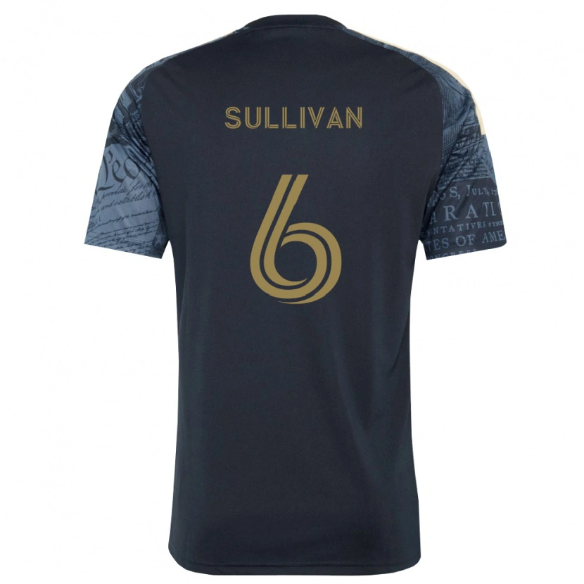 Danxen Barn Cavan Sullivan #6 Marinblå Brun Hemmatröja Matchtröjor 2026/27 Tröjor T-Tröja