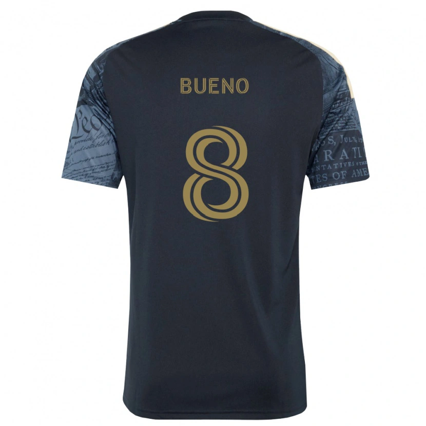 Danxen Barn Jesús Bueno #8 Marinblå Brun Hemmatröja Matchtröjor 2026/27 Tröjor T-Tröja