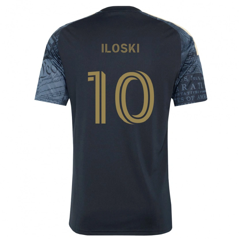 Danxen Barn Milan Iloski #10 Marinblå Brun Hemmatröja Matchtröjor 2026/27 Tröjor T-Tröja