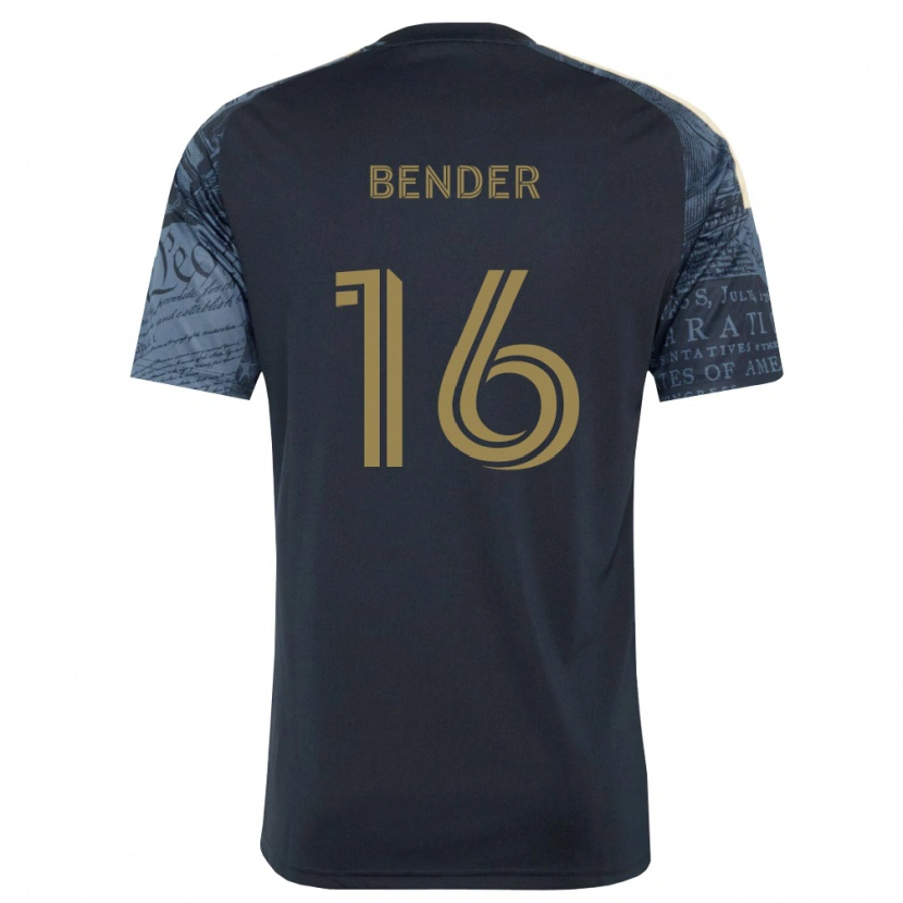 Danxen Barn Ben Bender #16 Marinblå Brun Hemmatröja Matchtröjor 2026/27 Tröjor T-Tröja