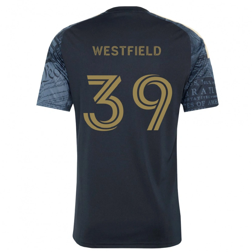Danxen Barn Frankie Westfield #39 Marinblå Brun Hemmatröja Matchtröjor 2026/27 Tröjor T-Tröja