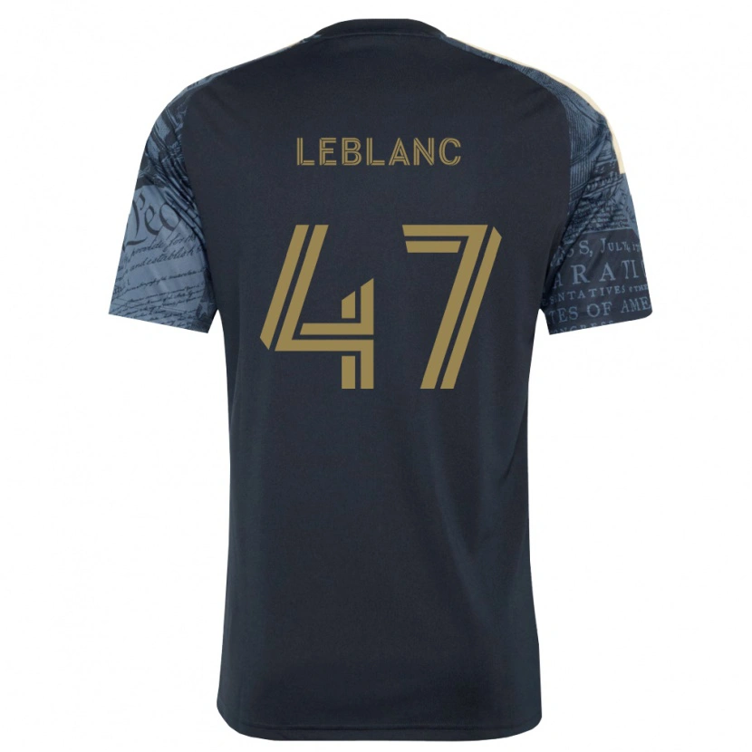 Danxen Barn Kellan Leblanc #47 Marinblå Brun Hemmatröja Matchtröjor 2026/27 Tröjor T-Tröja