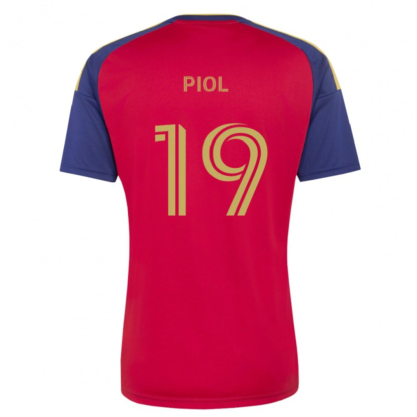 Danxen Barn Ariath Piol #19 Kungligt Blå Brun Röd Hemmatröja Matchtröjor 2026/27 Tröjor T-Tröja