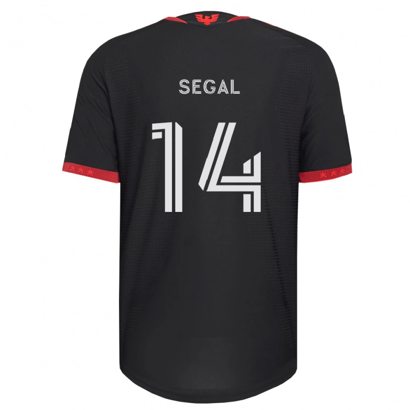 Danxen Barn Gabriel Segal #14 Svart Vit Röd Hemmatröja Matchtröjor 2026/27 Tröjor T-Tröja