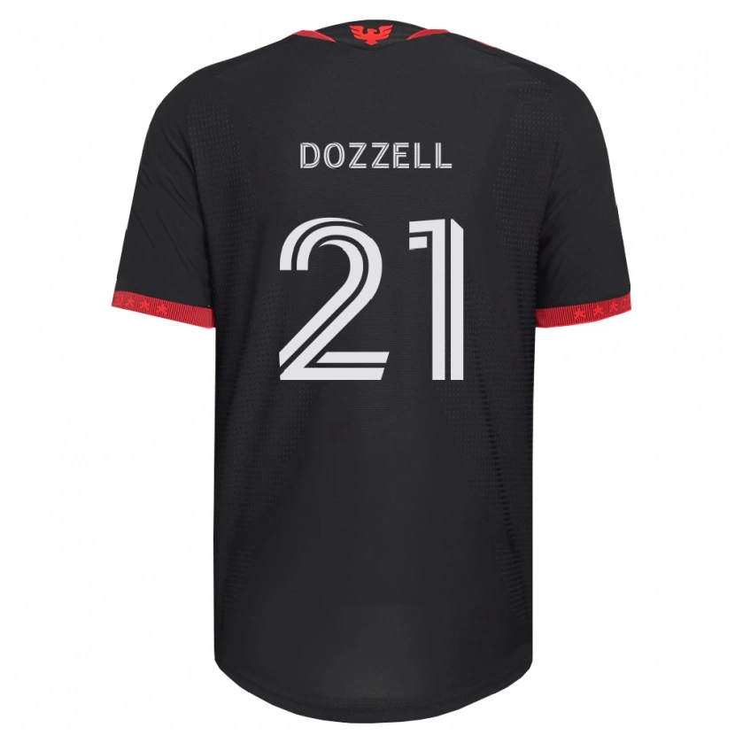 Danxen Barn Andre Dozzell #21 Svart Vit Röd Hemmatröja Matchtröjor 2026/27 Tröjor T-Tröja
