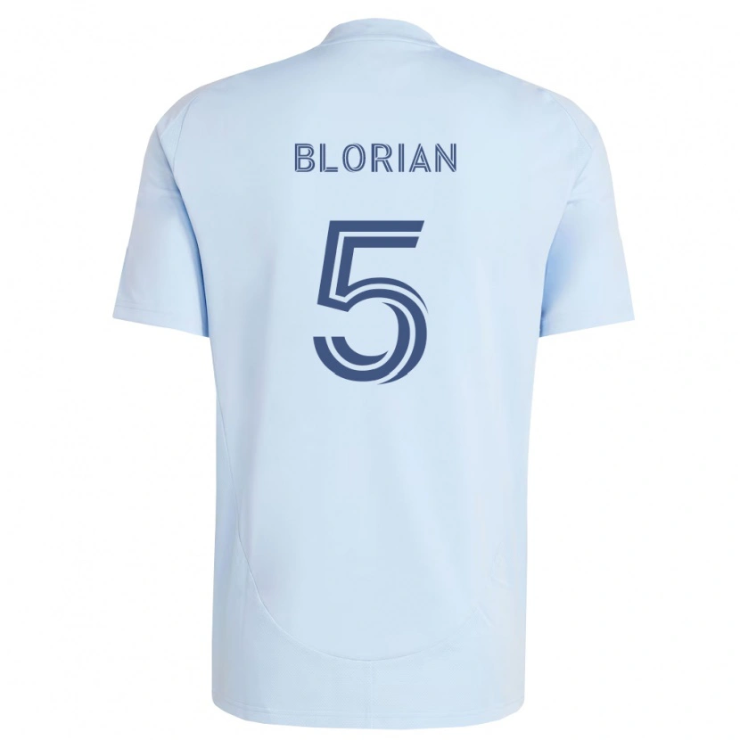 Danxen Barn Or Blorian #5 Ljusblå Ljusgrå Hemmatröja Matchtröjor 2026/27 Tröjor T-Tröja