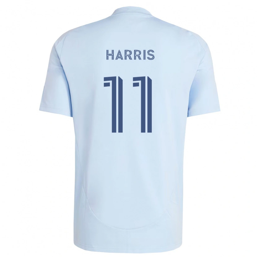 Danxen Barn Calvin Harris #11 Ljusblå Ljusgrå Hemmatröja Matchtröjor 2026/27 Tröjor T-Tröja
