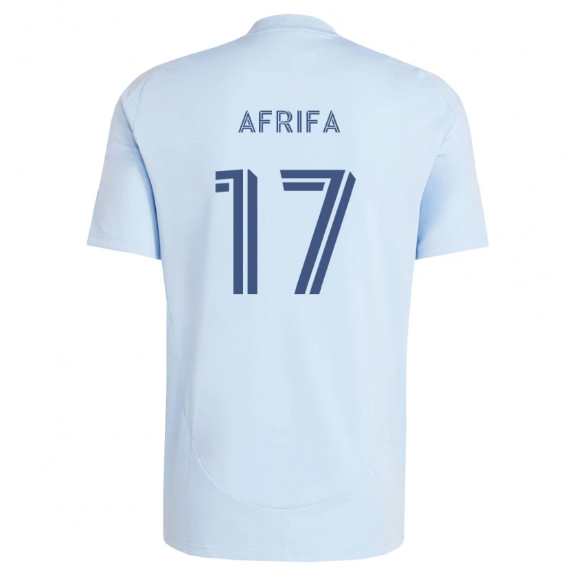 Danxen Barn Stephen Afrifa #17 Ljusblå Ljusgrå Hemmatröja Matchtröjor 2026/27 Tröjor T-Tröja