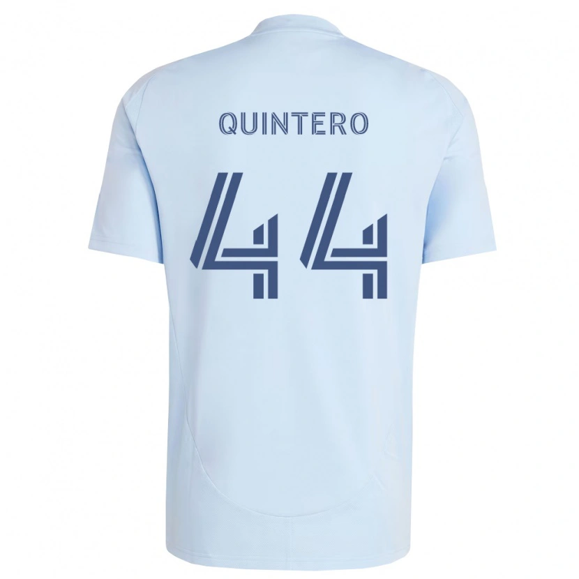 Danxen Barn Gael Quintero #44 Ljusblå Ljusgrå Hemmatröja Matchtröjor 2026/27 Tröjor T-Tröja