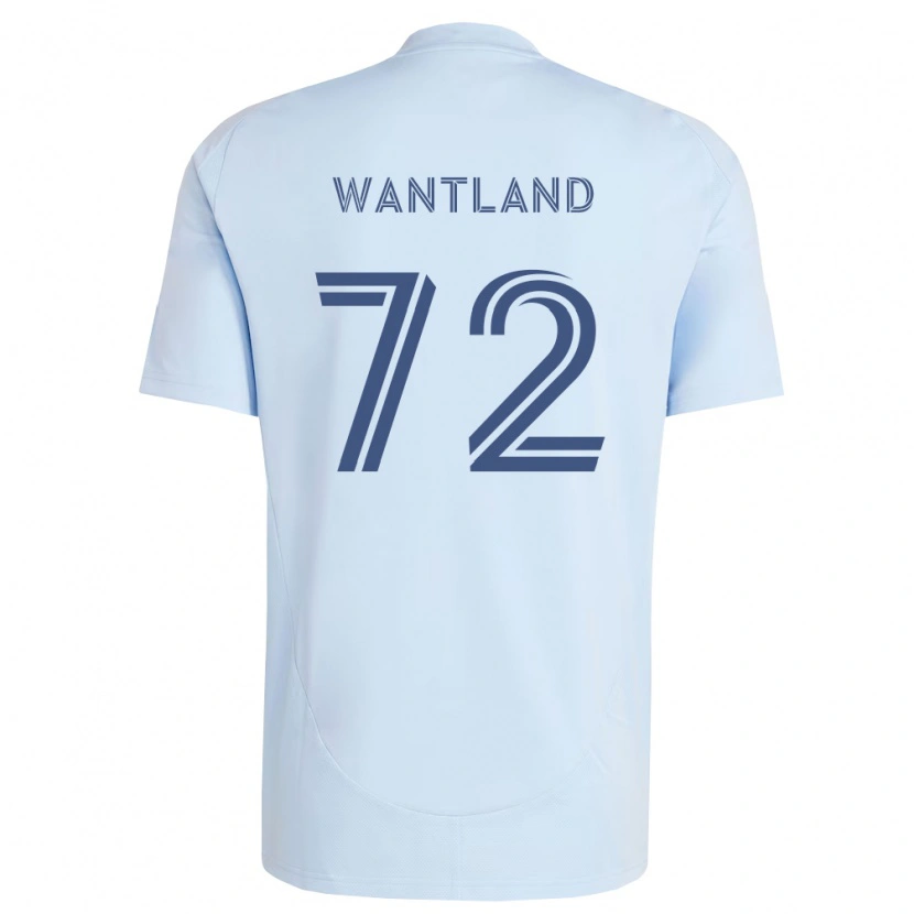 Danxen Barn Zane Wantland #72 Ljusblå Ljusgrå Hemmatröja Matchtröjor 2026/27 Tröjor T-Tröja