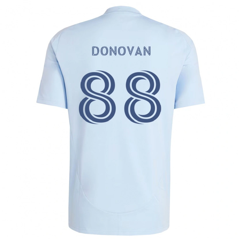 Danxen Barn Shane Donovan #88 Ljusblå Ljusgrå Hemmatröja Matchtröjor 2026/27 Tröjor T-Tröja