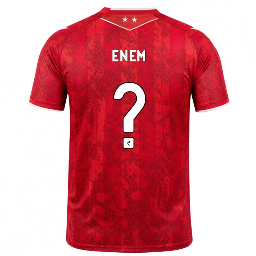 Danxen Barn Victor Enem #0 Röd Vit Hemmatröja Matchtröjor 2026/27 Tröjor T-Tröja