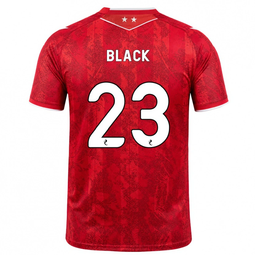 Danxen Barn Aimee Black #23 Röd Vit Hemmatröja Matchtröjor 2026/27 Tröjor T-Tröja