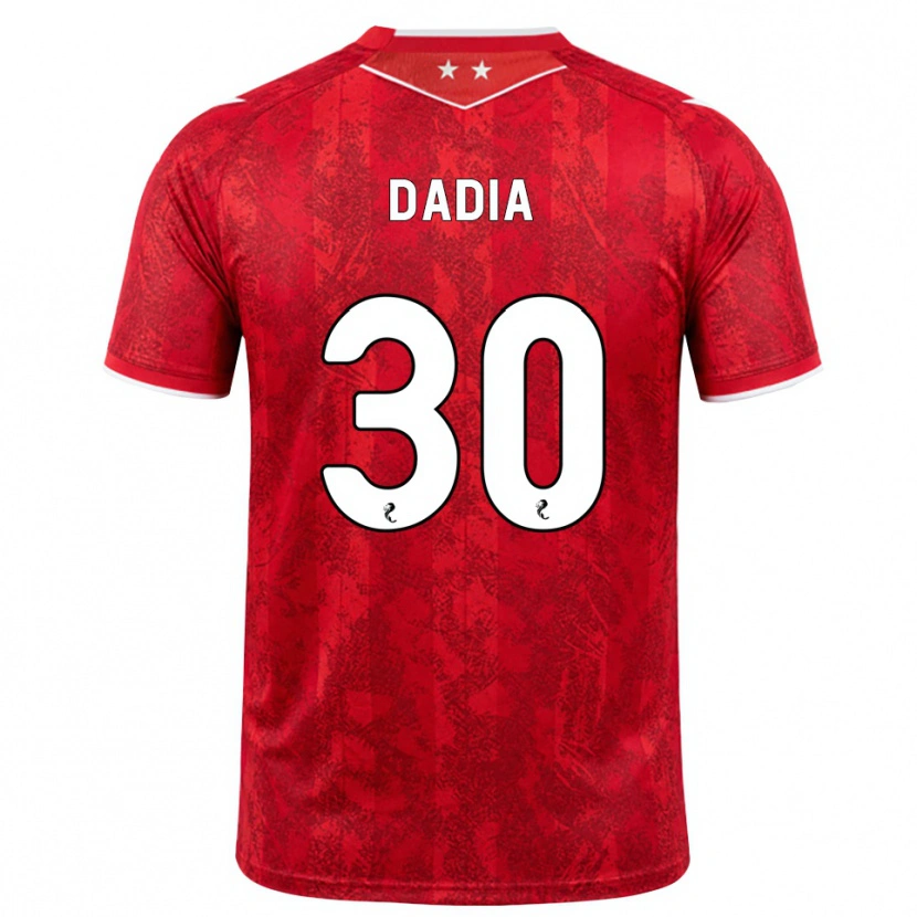 Danxen Barn Or Dadia #30 Röd Vit Hemmatröja Matchtröjor 2026/27 Tröjor T-Tröja