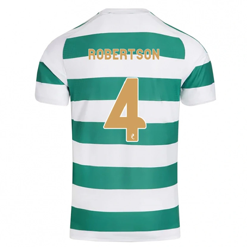 Danxen Barn Lisa Robertson #4 Mörk Cyan Vit Hemmatröja Matchtröjor 2026/27 Tröjor T-Tröja