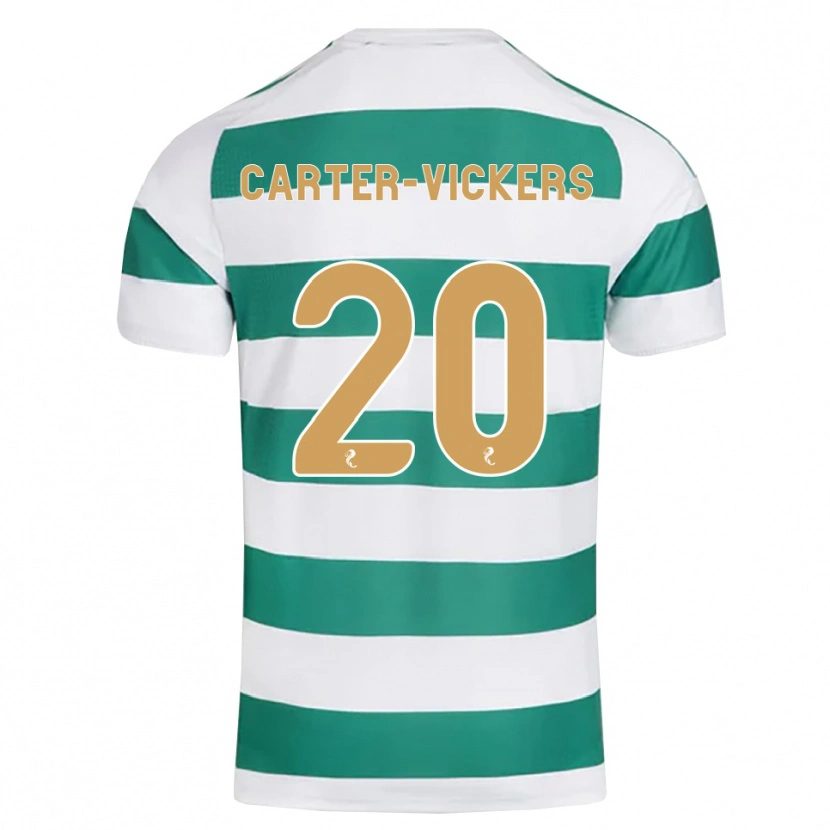 Danxen Barn Cameron Carter-Vickers #20 Mörk Cyan Vit Hemmatröja Matchtröjor 2026/27 Tröjor T-Tröja